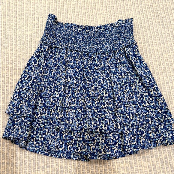 Rails Dresses & Skirts - Rails Blue Floral Mini Skirt
